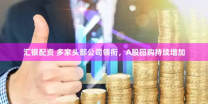 汇银配资 多家头部公司领衔，A股回购持续增加